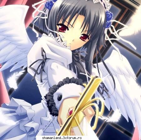 powerfull and beatifull warrior angel