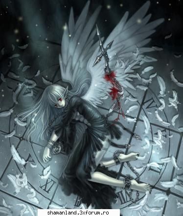 evel and hurt cursed angel